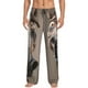 thumbnail image 1 of Balery Funny Horse Faces Expressions Pantalones de pijama para hombre, pijama ultraligero, pantalón de descanso-Large, 1 of 6