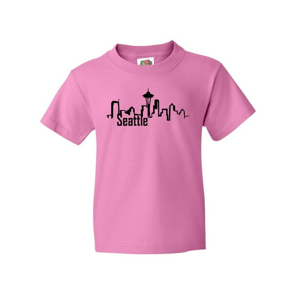 Inktastic Seattle Skyline Youth T-Shirt