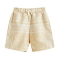 thumbnail image 2 of REDARER Boys Paisley Print Elastic Waist Shorts Casual Breathable Summer Active Wear for Kids,13-14 Years, 2 of 3