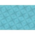 thumbnail image 1 of Ahgly Company Machine Washable Indoor Rectangle Transitional Dark Turquoise Green Area Rugs, 7' x 10', 1 of 7