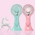 thumbnail image 6 of Fairnull Portable Outdoor Mini Handheld USB Charging Summer Desktop Office Cooling Fan, 6 of 8