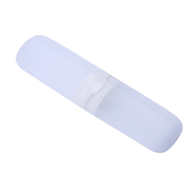 Chendee Travel Toothbrush Box Stretchable Toothpaste Holder Container Adjustable Case,Clear