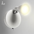 thumbnail image 2 of Luminario Tipo Riel Illux 1 Socket GU10 50W Dirigible Para techo o Muro Blanco Con apagador, 2 of 8