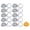pumpkin kitten, variant on 10Pcs Japanese Inspires Cats Shaped Cookie Mould Biscuits Cutter Molds for Baking Halloween Themed Dessert Molds