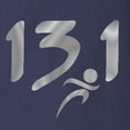 thumbnail image 3 of CafePress - Silver 13.1 Half Marathon Long Sleeve Dark T Shirt - Long Sleeve Dark T-Shirt, 3 of 4