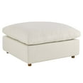 thumbnail image 3 of Modway Commix Down Filled Overstuffed Ottoman in Light Beige, 3 of 9