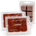 thumbnail image 4 of Leather Scented Melt- Maximum Scent Wax Cubes/Melts- 1 Pack -2 Ounces- 6 Cubes, 4 of 5