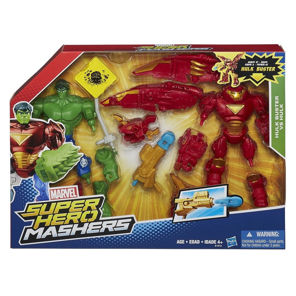 Marvel Super Hero Mashers Hulkbuster vs Hulk Mash Pack
