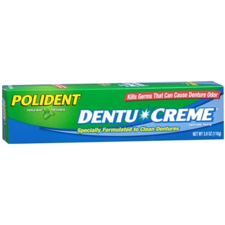 - Polident Dentu-Creme 3.90 oz (Pack of 2)