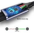 thumbnail image 3 of BKSDUEH USB Splitter Y Cable,USB 1 Male to 3 Female Extension Cord Connector,Dual Double USB Port Extender Hub,Data and Charger Power Split Adapter for Mac,Laptop,PC,Xbox One Series X/S,PS4,PS5, 3 of 5