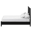 thumbnail image 4 of Pemberly Row Mid Century Modern California King Panel Bed in Black, 4 of 7