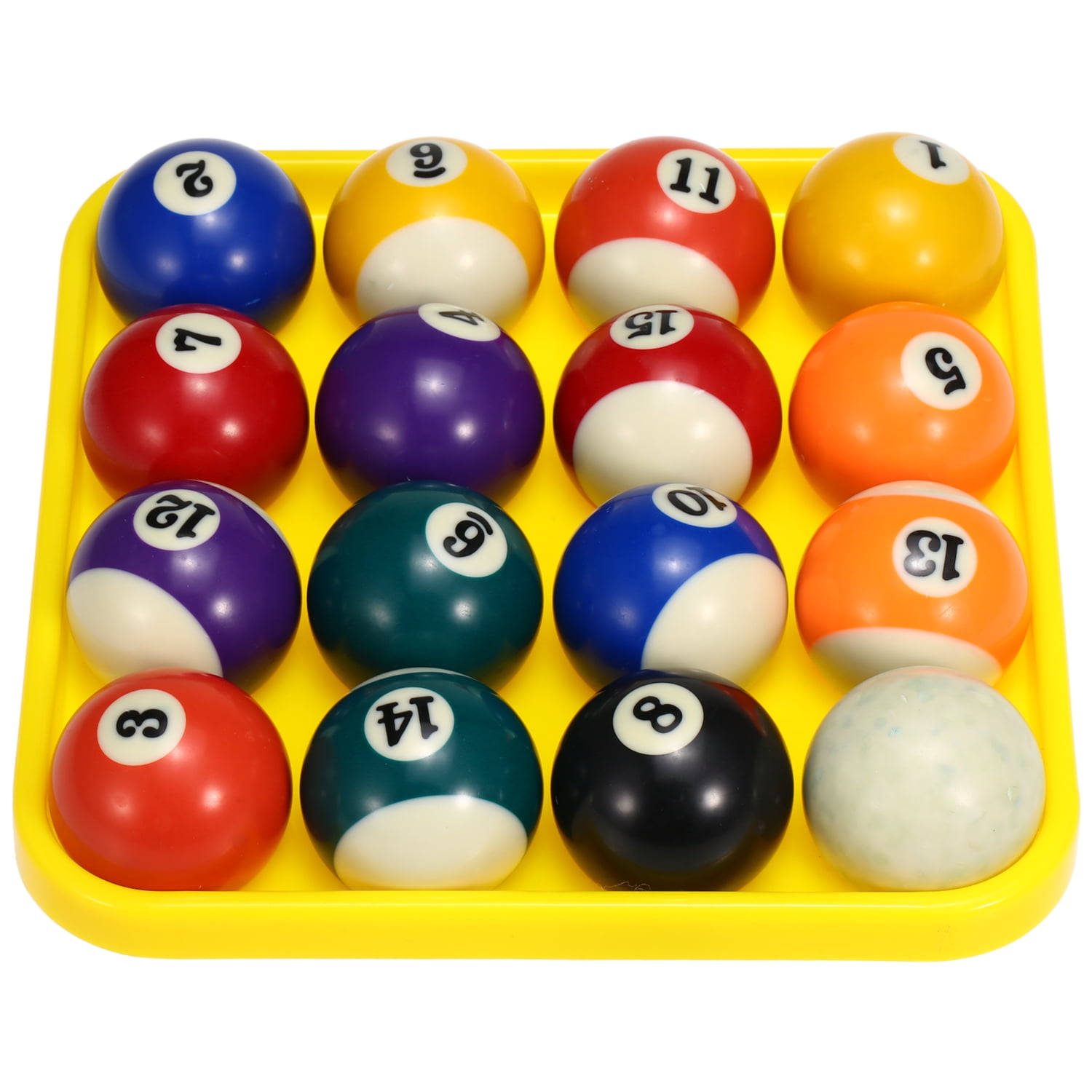 Standard Cue Ball Tray Ultralight Billiard Ball Storage Case for 16 /