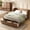 Light Walnut, variant on Bellemave Queen Murphy Bed with Charging Station and Storage, Modern Foldable Platform Cabinet Beds with Drawers, Wood Hideaway Bed Frame for Guest & Living Room, Bedroom, Office (Light Walnut)