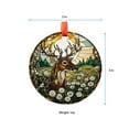 thumbnail image 5 of Customized Boho Deer and Daisy Ornament Window Hanging Sun Catcher Halloween Haning Decoration Christmas Birthday Gifts for Lover, Friends, 2025, Seasonal Holiday Decor, Holiday, 5 of 5