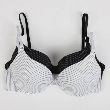 

Stripes Simple Sexy Front Closure Bra Stripes Simple Women Push Up Underwear Seamless Bra Underwear Top