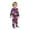 Purple-Baby, variant on Odeerbi Christmas Onesie Pajamas for Family Holiday Sleep Jumpsuit Long Sleeve Family Christmas Pajamas Matching Sets Dad Fashion Printed Hooded Jumpsuit Sleepwear PJs Set Purple