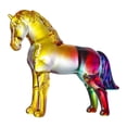 thumbnail image 2 of Estatua de caballo de cristal coleccionable, exhibición decorativa de escritorio, regalo, adorno Feng Shui Estilo E, 2 of 9