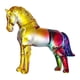 thumbnail image 2 of Estatua de caballo de cristal, obra de arte, estantería, figura en miniatura, adorno Fengshui, animal Estilo E, 2 of 9