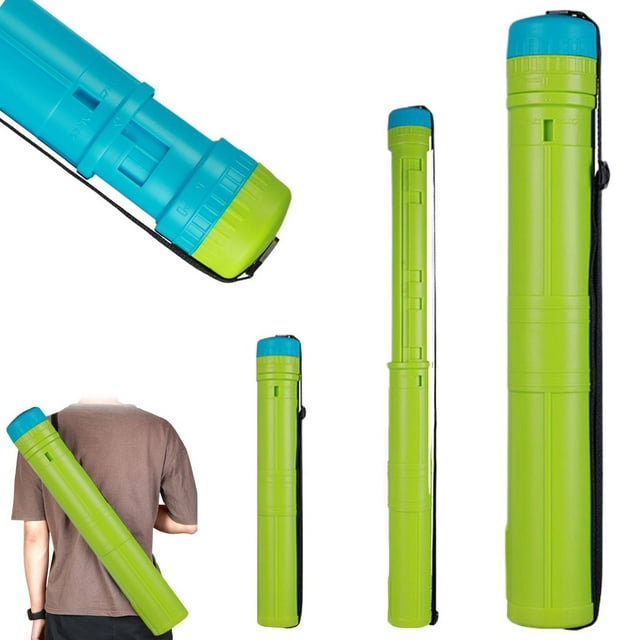 HANDIED Storage tube Extendable Poster Tube Scroll Holder Case Tube Multifunctional Adjustable Length Document Holder Drawing Tube
