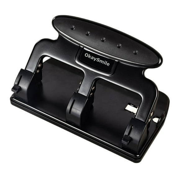 OkaySmile Punched card machines for offices, 10 Hole Punch Binding Machine for Planners,Book Binder Spiral Binding Machine