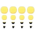 thumbnail image 5 of Stoneware Square 16pc Dinnerware Set, Inside Shiny Yellow + Outside Matte Black, 5 of 5