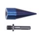 thumbnail image 1 of Firewood Log Splitter Drill Bits Round Shank High Speed Steel Wood Cone Punch Stick 32mm, 1 of 5