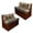 Aztec Western Horse, variant on Psesaysky Boho Camper Dinette Cushion Covers Mandala RV Couch Cushion Covers Dinette Seats Protectors Stretchable Camper Seat Covers (2 Backrest Cover & 2 Bench Cover), Machine Washable
