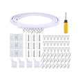 thumbnail image 1 of Rail de Rideau de Plafond Flexible de 5 Mètres, Rail de Rideau Flexible, Accessoires, 1 of 5