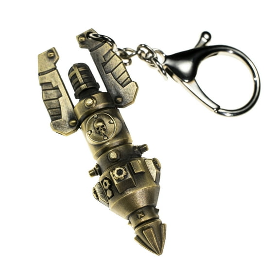 Starforged Warhammer 40K Warhammer II Deep Strike Beacon Game Peripheral Alloy Keychain