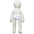 thumbnail image 1 of Muñeca de muselina CraftyCrocodile, 18 pulgadas, doblable, 1 of 1
