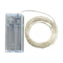 Bright Warm Yellow LED String Lights, Battery-Operated Fairy Light for Festive Decoration, Indoor & Outdoor, Flexible Copper Wire, Ideal for Holiday, DIY Crafts, Events, and Home Decor