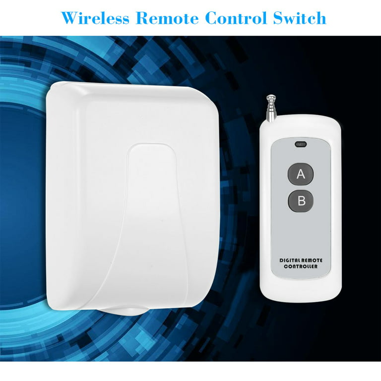 433Mhz RF Wireless Remote Control Switch AC 110V 220V Corridor Room Ho –  Funshion Lab