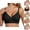 Black, variant on Sports Bras for Women Cooling Lightweight Breathable Seamless No Underwire Yoga Gym Athletic Bralettes Workout Bra