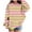 A-Yellow#Striped, variant on GERsome Girls Color Block Hoodies Colorblock Sweatshirt Fall Hooded Sweatshirts Hoodies for Teen Girls with Pockets (Size 4-5 Years)