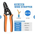 thumbnail image 4 of Quick Change Ratcheting Crimper Tool Kit: Versatile Wire Terminal Crimping Set, 4 of 5