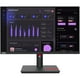 thumbnail image 2 of Lenovo ThinkVision T24i-30 24 Class Full HD LCD Monitor - 16:9 - Raven Black, 2 of 5