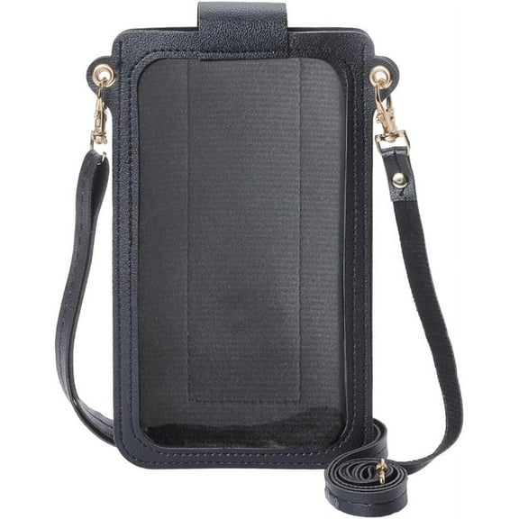 1pc PU Imitation Leather Crossbody Bags Women's Bags Rectengle Black 19.3x12.5x1.2cm