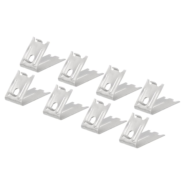 Congelador Estante Clips, Refrigerador Clip Kits Refrigerador Estante Soporte 1.54x0.85x1.06 para Hogar Uso Paquete de 8