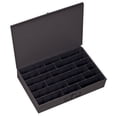thumbnail image 1 of Durham 099-95-IND Gray Cold Rolled Steel Individual Adjustable Compartment Large Horizontal Box, 18" Width x 3" Height x 12" Depth, 1 of 3