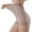 Coffee, variant on Tummy Control Underwear Thong, Seamless Ice Silk Panties High Waist Control Sculpting Lifting Corset Purple