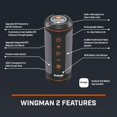 thumbnail image 2 of Altavoz GPS Certified Brands Wingman 2 con control remoto inalámbrico, 2 of 8