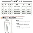 thumbnail image 4 of Womens Elastic High Waisted Loose Sweatpants 2024 Fall Drawstring Print Pockets Jogger Pants Y2k Trendy Lounge Trousers, 4 of 4