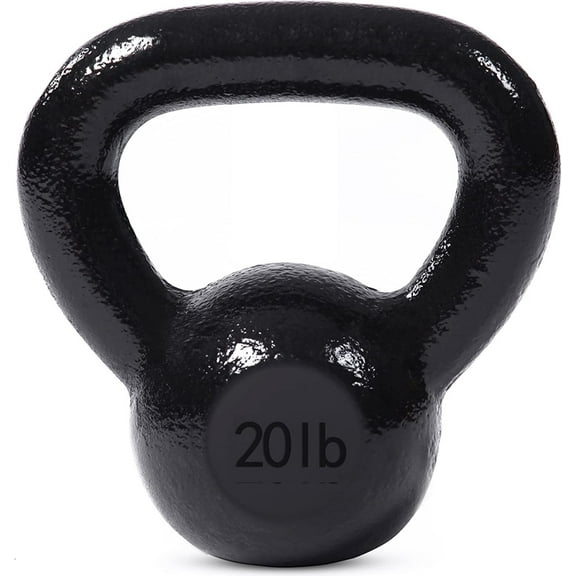 JFIT Kettlebell Weights Cast Iron, 20 LB