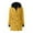 Yellow, variant on BYHONG Women Plus Size Daily Winter Coat Lapel Collar Long Sleeve Jacket Vintage Thicken Coat Jacket Warm Hooded Thick Padded Outerwear Big Collar Jackets Womens Coats Coat for Women Green L