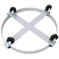 thumbnail image 4 of 55 Gallon Drum Dolly,Heavy Duty 1000lbs Load Capacity, Barrel Dolly Cart Drum Caddy, Non Tipping Hand Truck Dollies with Steel Frame 4 Swivel Casters Wheel, for Warehouse Drum Handling, 4 of 9