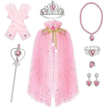 Style-Carry Princess Dresses for Girls, Princess Dress-up Cape Toys for 3-7 Year Old Girls