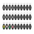 thumbnail image 1 of 30 Pack Motel Keychain Blank Vintage Key Tag Vintage Hotel Keychain Sublimation Decorative Blank, B, 1 of 5