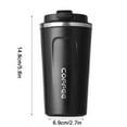 thumbnail image 3 of 380ML Double Wall Stainless Steel Insulated Water Bottle ,Modern Leakproof Sports Thermos , for Cold & Hot Drinks,100% Bpa-Free, 3 of 6