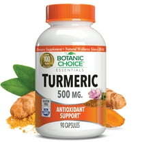 Botanic Choice Turmeric 500 mg. Joint Herbal Supplement, 90 capsules