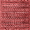 thumbnail image 1 of Ahgly Company Indoor Square Oriental Red Modern Area Rugs, 8' Square, 1 of 4